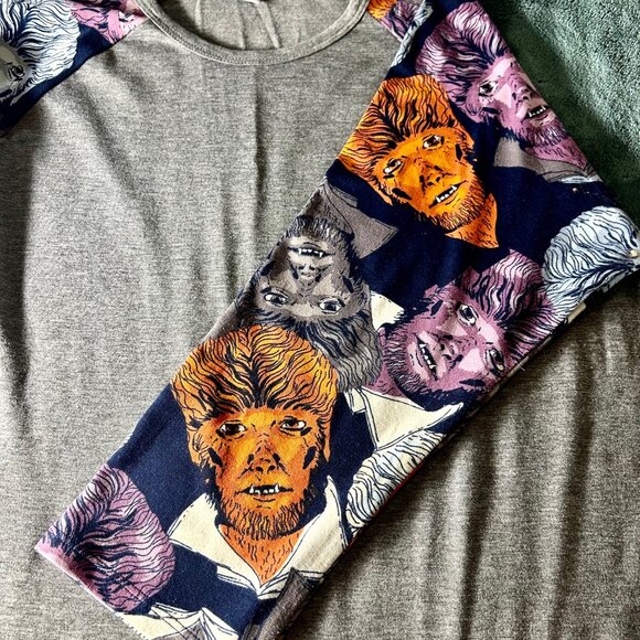 Bundle 5 LuLaRoe *HALLOWEEN* Shirts - All Size L - Picture 7 of 9